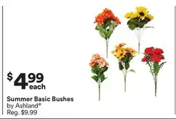 Michaels Summer Basic Bushes by Ashland offer