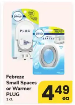 ACME Febreze Small Spaces or Warmer PLUG offer