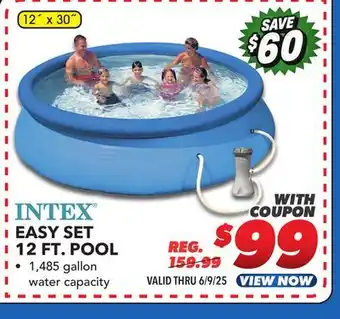 Big 5 Intex Easy Set 12-ft. Backyard Pool offer