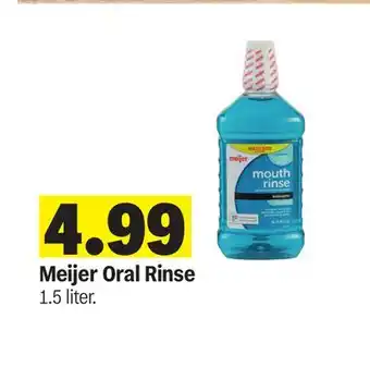 Meijer Meijer Oral Rinse offer