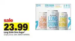 Meijer Long Drink Zero Sugar offer