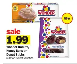 Meijer Wonder Donuts, Honey Buns or Donut Sticks offer