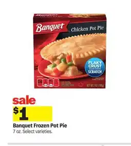 Meijer Banquet Frozen Pot Pie offer