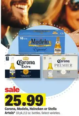 Meijer Corona, Modelo, Heineken or Stella Artois offer