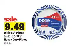 Meijer Dixie 10 Plates 64-86 ct. or 8.5 Heavy Duty Plates 154 ct offer