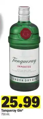 Meijer Tanqueray Gin offer
