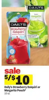 Meijer Daily's Strawberry Daiquiri or Margarita Pouch offer