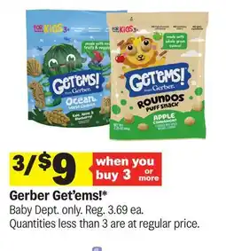Meijer Gerber Get'ems! offer