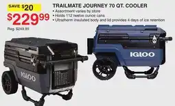 Dunham's Sports TRAILMATE JOURNEY 70 QT. COOLER offer