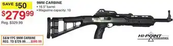 Dunham's Sports 9MM CARBINE offer