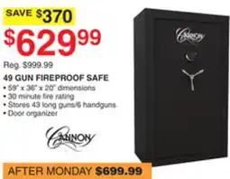 Dunham's Sports 49 GUN FIREPROOF SAFE offer
