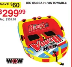 Dunham's Sports BIG BUBBA HI-VIS TOWABLE offer