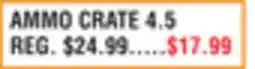 Dunham's Sports AMMO CRATE 4.5 offer