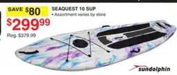 Dunham's Sports SUNDOLPHIN SEAQUEST 10 SUP offer