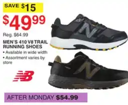 Dunham's Sports NEW BALANCE MEN'S 410 V8 TRAIL RUNNING SHOES offer