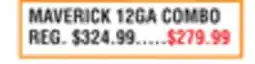 Dunham's Sports MAVERICK 12GA COMBO offer