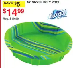 Dunham's Sports H2OGO! 46 SIZZLE POLY POOL offer
