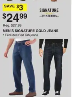 Dunham's Sports MEN'S SIGNATURE GOLD JEANS offer