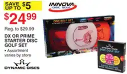 Dunham's Sports INNOVA DX OR PRIME STARTER DISC GOLF SET offer