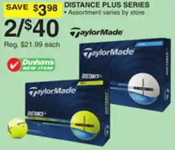 Dunham's Sports DISTANCE PLUS SERIES offer