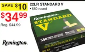 Dunham's Sports REMINGTON 22LR STANDARD V offer