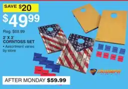 Dunham's Sports TRIUMPH 2' X 3' CORNTOSS SET offer