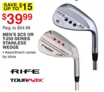 Dunham's Sports MEN'S SCS OR T-250 SERIES STAINLESS WEDGE offer