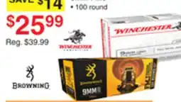 Dunham's Sports 9MM FMJ offer