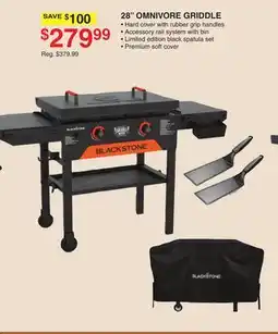 Dunham's Sports 28 OMNIVORE GRIDDLE offer
