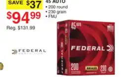 Dunham's Sports FEDERAL 45 AUTO offer