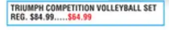 Dunham's Sports TRIUMPH COMPETITION VOLLEYBALL SET offer