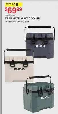 Dunham's Sports IGLOO TRAILMATE 25 QT. COOLER offer