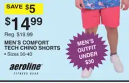 Dunham's Sports AEROLINE MEN'S COMFORT TECH CHINO SHORTS offer