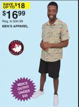 Dunham's Sports MEN'S APPAREL offer