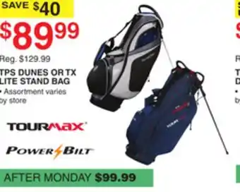 Dunham's Sports TPS DUNES OR TX LITE STAND BAG offer