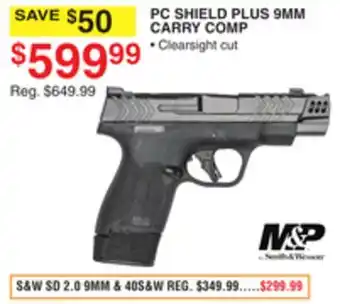 Dunham's Sports PC SHIELD PLUS 9MM CARRY COMP offer