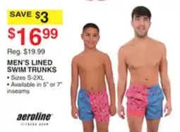Dunham's Sports AEROLINE MEN'S LINED SWIM TRUNKS offer