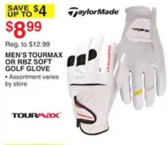 Dunham's Sports TOURMAX MEN'S TOURMAX OR RBZ SOFT GOLF GLOVE offer