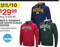Dunham's Sports MEN'S, WOMEN'S OR YOUTH FLEECE HOODIE offer
