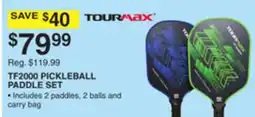 Dunham's Sports TOURMAX PICKLEBALL PADDLE SET offer