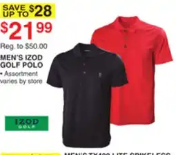 Dunham's Sports MEN'S IZOD GOLF POLO offer