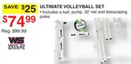 Dunham's Sports WILD SPORTS ULTIMATE VOLLEYBALL SET offer