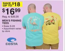 Dunham's Sports COSTA MEN'S FISHING TEES offer