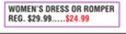Dunham's Sports WOMEN'S DRESS OR ROMPER offer