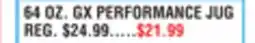 Dunham's Sports GX PERFORMANCE JUG offer