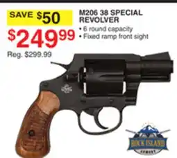 Dunham's Sports ROCK ISLAND M206 38 SPECIAL REVOLVER offer