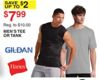 Dunham's Sports MEN'S TEE OR TANK offer
