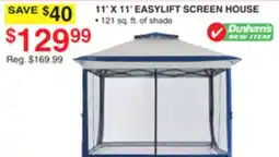 Dunham's Sports 11' X 11' EASYLIFT SCREEN HOUSE offer