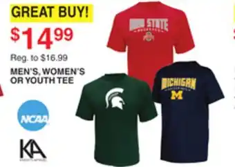 Dunham's Sports MEN'S, WOMEN'S OR YOUTH TEE offer