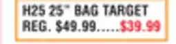 Dunham's Sports H25 25 BAG TARGET offer